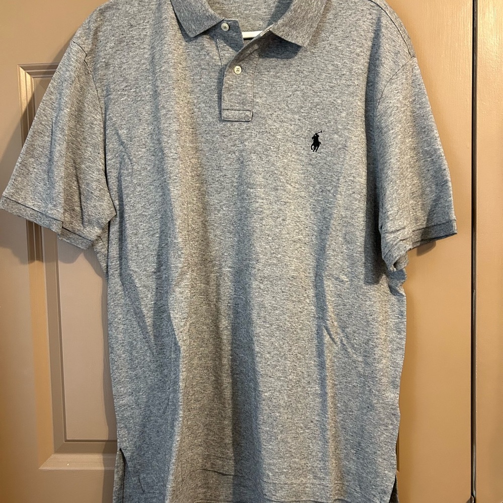 Polo by Ralph Lauren Light Gray Heather Short-Sleeve Polo